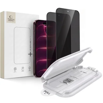 Tech-Protect OneTouch Set Spy+ apsauginis stiklas iPhone 18 Pro Max, 2 vnt.