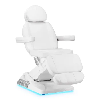 Elektrinis kosmetologinis gultas Case Sillon Luxury, 3 varikliai, baltas