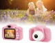 Skaitmeninis fotoaparatas vaikams Unicorn HD 1080P su žaidimais, rožinis