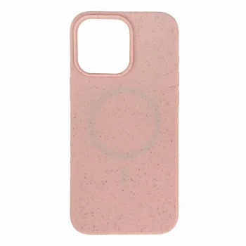 Case for iPhone 16 Pro with MagSafe, Multiple Color Wheat Case, Pink