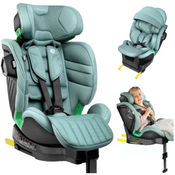 Nukido Shelly 360° child car seat 40–150 cm with ISOFIX and support leg