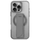 Uniq Heldro Max dėklas iPhone 16 Pro su Magclick, skaidrus