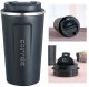 Smart Thermal Mug with LCD Temperature Display, 510ml, Black
