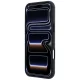 Mercedes-Benz Leather 3D MagSafe dėklas iPhone 18 Pro Max / 17 Pro Max, antracito