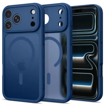 Tech-Protect BasicMag MagSafe dėklas iPhone 17/18 Pro Max, Tamsiai mėlynas