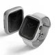 Apple Watch Series 4 / 5 / 6 / 7 / 8 / SE 40 / 41 mm Uniq Etui Moduo Cover Case, Chalk-Stone Grey