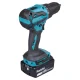 Akumuliatorinis smūginis gręžtuvas-suktuvas Makita DHP490TJX9, 18 V, 2x 5.0 Ah