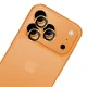 3mk Lens Protection Pro kameros stiklas iPhone 17 Pro / Pro Max, oranžinis
