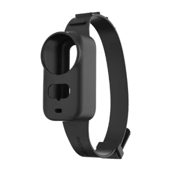 Silikoninė apyrankė-dėklas Sunnylife, skirta DJI Osmo Nano, juoda