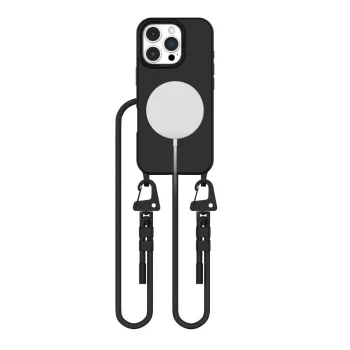 Tech-Protect MagNecklace MagSafe dėklas iPhone 16 Pro Max, juodas
