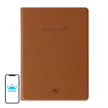 Huion Note X10 belaidė grafinė planšetė ir skaitmeninė užrašinė, ruda