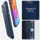 Spigen Mag Armor dėklas su MagSafe, skirtas iPhone 15 Plus, mėlynas