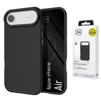 3mk Fortis MagCase dėklas iPhone Air su MagSafe, juodas