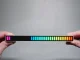 USB RGB LED Light Bar with Sound Reaction, 18 Modes, White