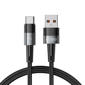 Tech-Protect UltraBoost USB-C į USB-C laidas 66W 6A 1 m, pilkas