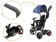 Triratukas-vežimėlis Case TRIKE FIX LITE (70581), tamsiai mėlynas