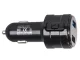FM moduliatorius su Bluetooth ir 2x USB automobilinis įkroviklis