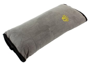 Car seat belt cushion grey