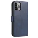 Magnet Case with Flip Samsung Galaxy S25 Edge - Blue