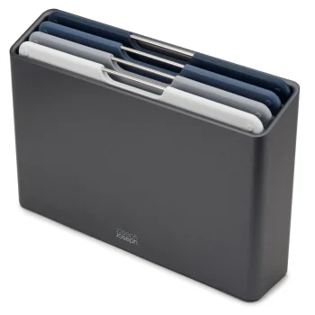 Joseph Joseph Folio Regular 4 pjaustymo lentelių rinkinys, pilkas
