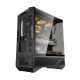 Darkflash DY460 kompiuterio korpusas su 4 ARGB ventiliatoriais, juodas