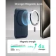 ESR Classic RFID MagSafe magnetinis kortelių dėklas, tamsiai mėlynas