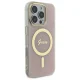 Guess dėklas iPhone 16 Pro Max IML 4G MagSafe, rožinis