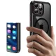 Tech-Protect MagHybrid dėklas iPhone 16 Pro Max telefonui su MagSafe, juodas