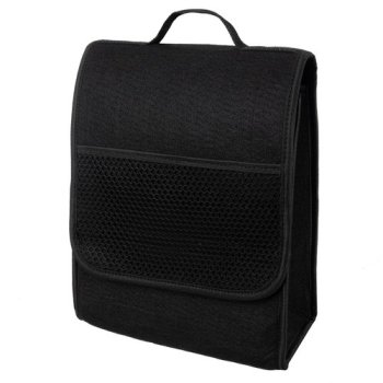 Felt Car Trunk Organizer Xtrobb 24808, 12L Storage Bag, Black