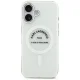 Karl Lagerfeld IML Karl RSG Logo MagSafe dėklas iPhone 17 telefonui, skaidrus