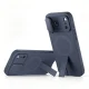 Tech-Protect Kevlar Aura MagSafe dėklas telefonui iPhone 17 Pro / 18 Pro su stovu, tamsiai mėlynas