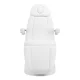 Electric Beauty Chair Azzurro Lux 154877, 3 Motors, Heating, White