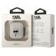 Karl Lagerfeld Karl\'s Head dėklas AirPods 1/2 permatomas