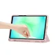 TechProtect SmartCase Pen atverčiamasis dėklas Samsung Galaxy Tab A9 / A11 8.7, rožinis
