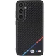 BMW Carbon Tricolor Line MagSafe dėklas Samsung Galaxy S24+ telefonui, juodas