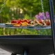 Lauko laužavietė su trikoju statyvu ir grotelėmis, 58 cm