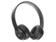 Belaidės ausinės P47 su „Bluetooth“, mikrofonu ir FM radiju, juodos