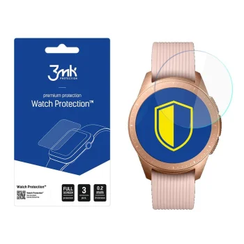 Samsung Galaxy Watch 42mm hibridinis apsauginis stiklas 3MK, 3 vnt.