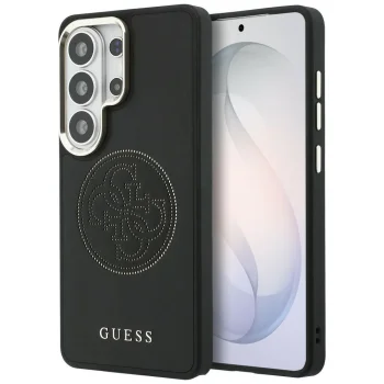 Guess Perforated Logo MagSafe Case for Samsung Galaxy S26 Ultra, Black