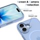 Tech-Protect MagMat MagSafe Phone Case Cover iPhone 17 - Blue