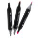 Double-Sided Alcohol Markers in Case with Stand, 24 pcs