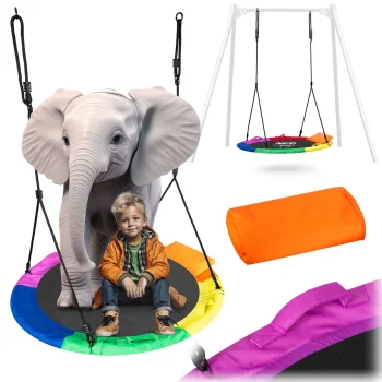 Neo-Sport Nest Swing Swingo XXL, Multicolored, 110 cm