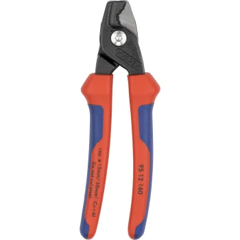 Kabelių žirklės KNIPEX StepCut 95 12 160, 160 mm