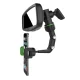 Adjustable Car Rearview Mirror Smartphone Holder Black/Green