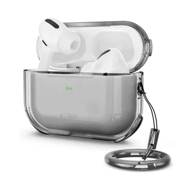 Tech-Protect Bounce dėklas ausinėms AirPods Pro 3, pusiau permatomas