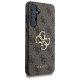 Guess Samsung Galaxy A55 Case 4G Big Metal Logo, Brown