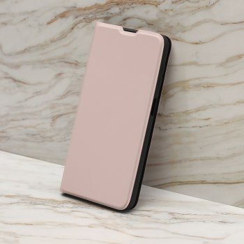 Samsung Galaxy A54 (SM-A546) Smart Soft Book Case Cover, Nude