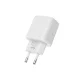 Įkroviklis Tech-Protect C20W USB-C PD 20W / USB-A QC 3.0 su USB-C laidu, baltas