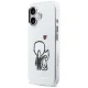 Karl Lagerfeld IML Choupettes MagSafe Dėklas iPhone 17 - Skaidrus