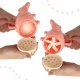 Soap Bubble Gun with Wings, Pink